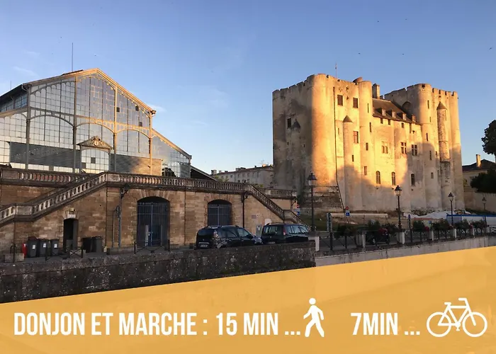Appartement Lumineux, Wi-Fi Et Parking Prive