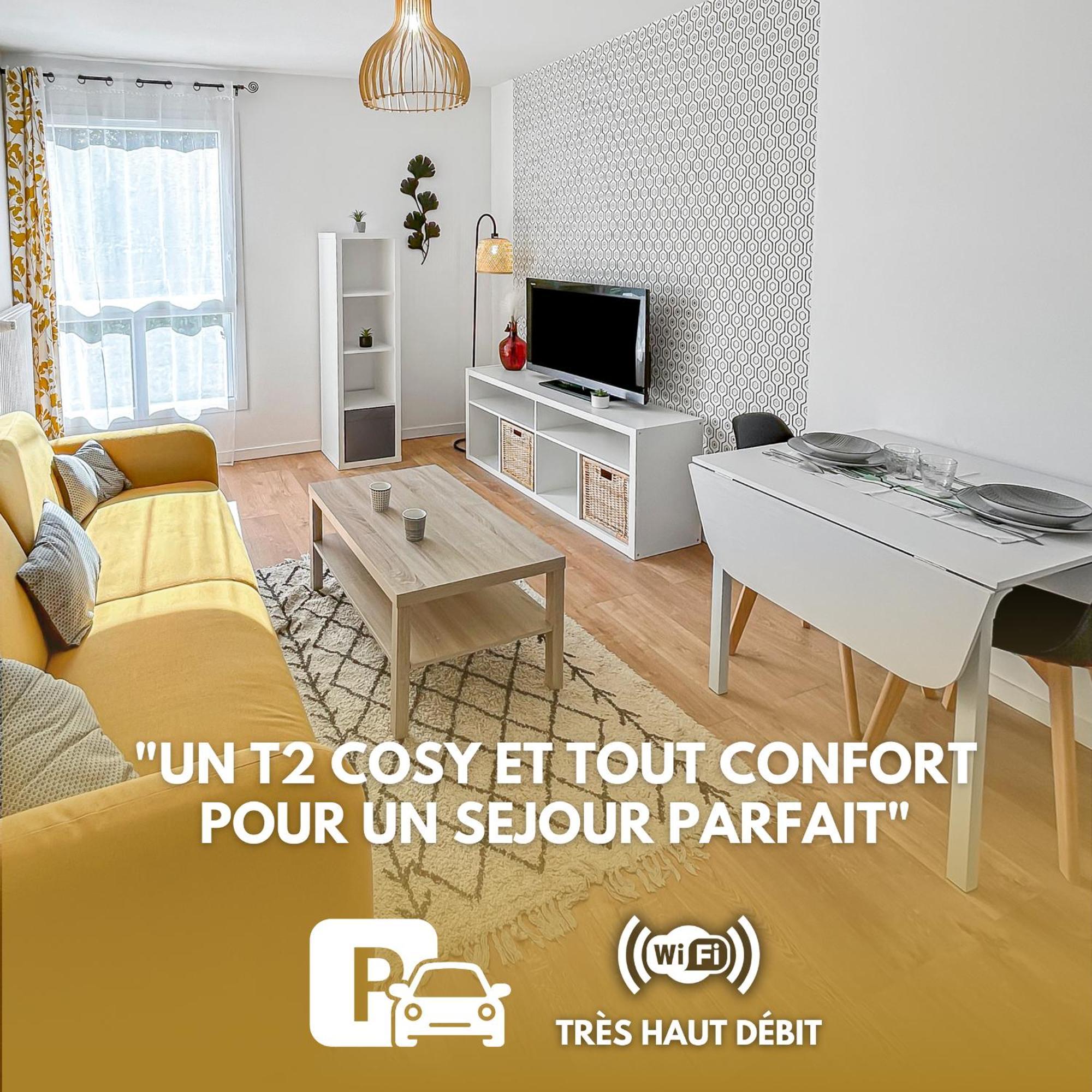 Apartment Lumineux, Wi-fi Et Parking Prive *